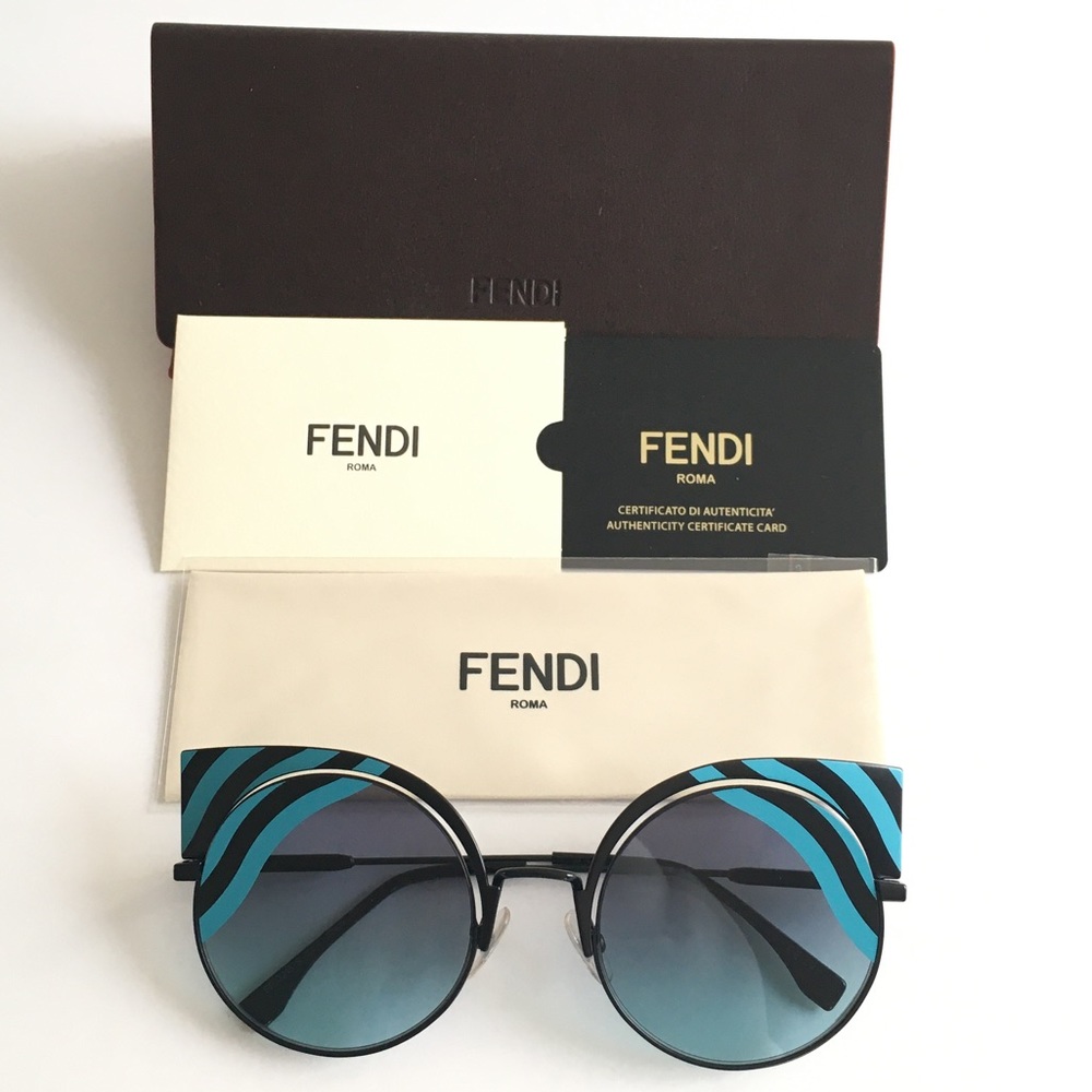AUTHENTIC NWT!!- Fendi 53mm Cat Eye Sunglasses